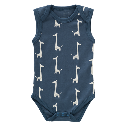 Fresk Romper Zonder Mouw Giraf Indigo Blue