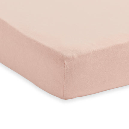 Jollein Hoeslaken Jersey Pale Pink 40x90cm