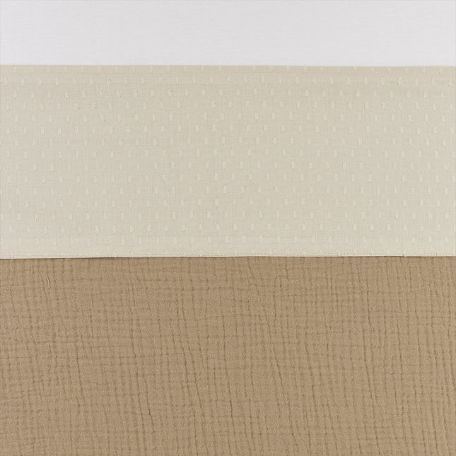 Meyco Ledikantlaken Plume Soft Sand 100X150cm