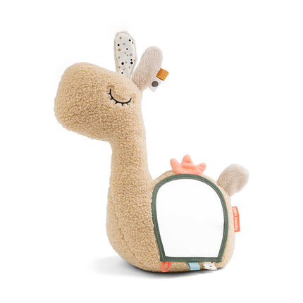 Done by Deer Educatief Speelgoed Knuffel Met Spiegel Lalee Sand