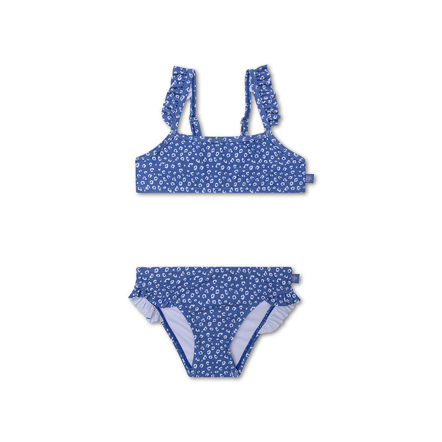 Swim Essentials Bikini Kind Blue Leopard