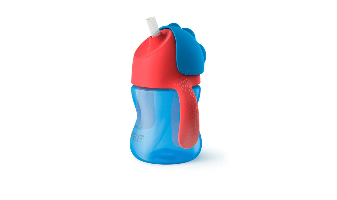 Kubek ze słomką Philips Avent 200ml 9m+ Niebieski