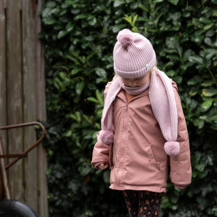 Baby's Only Babymutsje met Pompon Cool Oud Roze 3-36Mnd