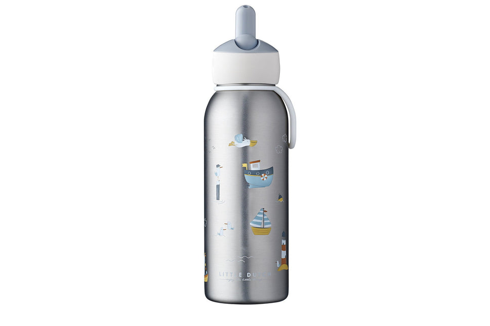 Termos Little Dutch Flip-Up Campus 350ml Sailors Bay