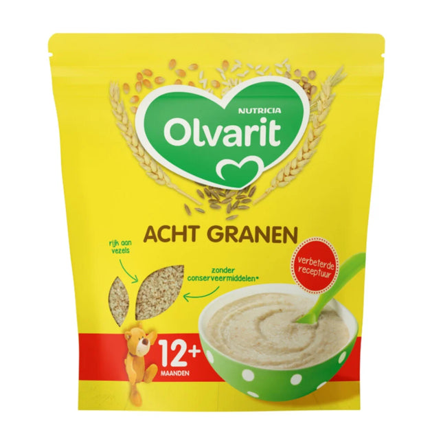 Olvarit Babyvoeding Acht Granen 12+ Maanden