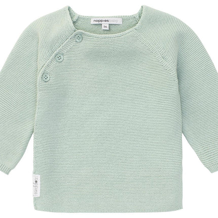 Noppies Baby Vestje Pino Grey Mint Melange