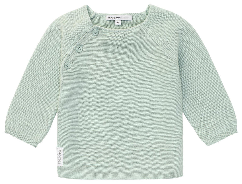 Noppies Baby Vestje Pino Grey Mint Melange