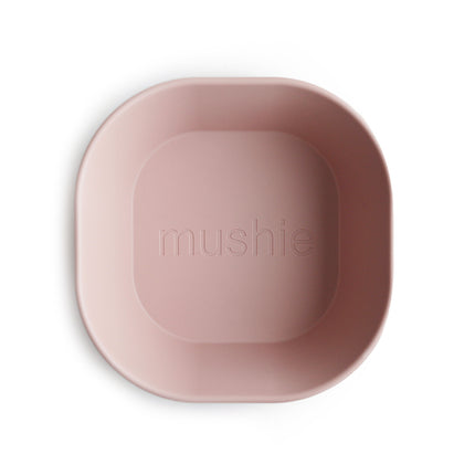 Mushie Baby Kom Vierkant Blush 2st