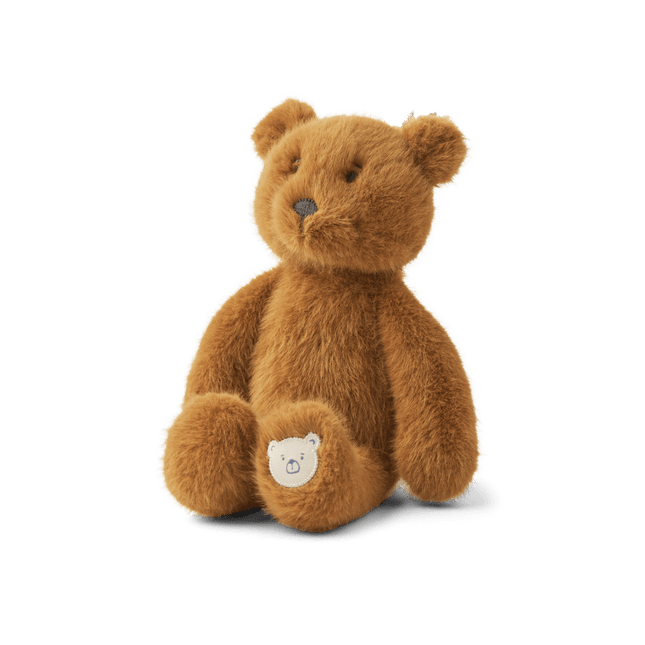 Liewood Knuffel Binnie Bear Small Golden Caramel - Liewood - Babywinkel - 5715493378615