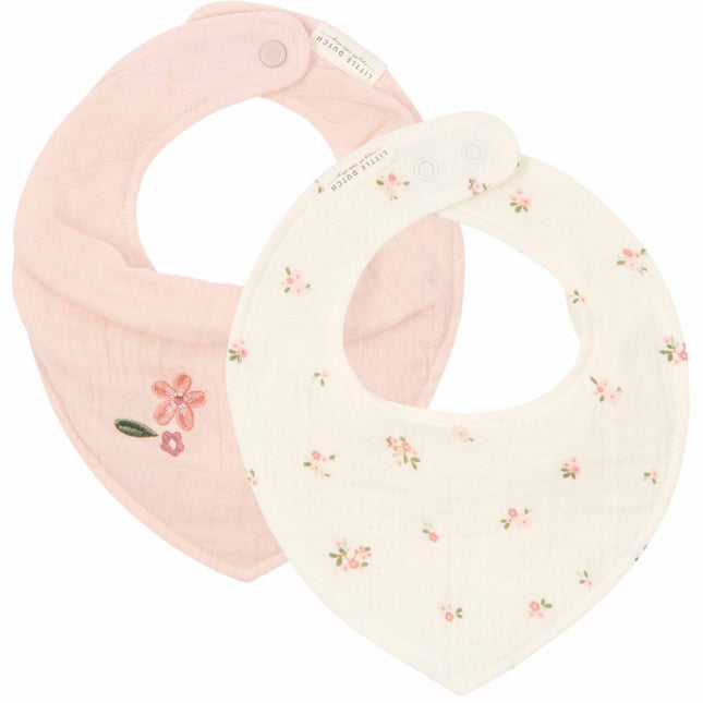 Little Dutch Slabbetje Bandana Fairy Blossom & Blossom 2St - Little Dutch - Babywinkel - 8720986878869