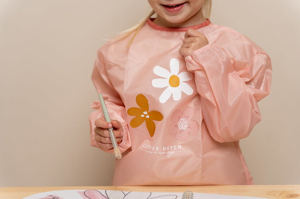 Little Dutch Verfschort Apron Flowers & Butterflies - Little Dutch - Babywinkel - 8714274120563