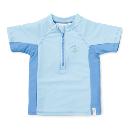 Little Dutch Zwemshirt Kind Korte Mouwen Blue Whale - Little Dutch - Babywinkel - 8720986871297