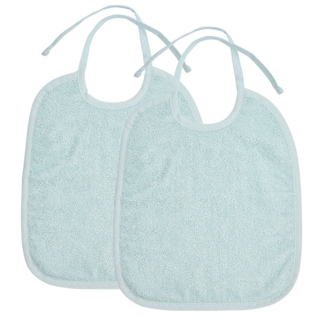 Meyco Slabbetje 2 - Pack Light Blue - Meyco - Babywinkel - 4054703120301