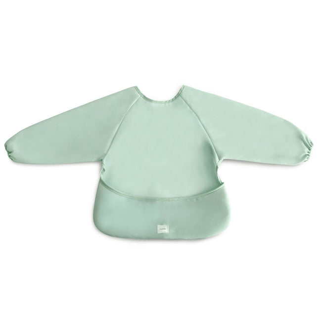 Mushie Slabbetje Lange Mouwen Roman Green - Mushie - Babywinkel - 840355800456