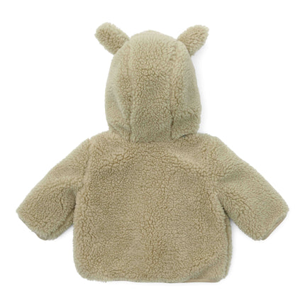 Little Dutch Baby Vestje Teddy Soft Green