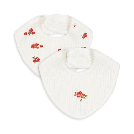 Konges Slojd Slabbetje Minnie Rose Red/ Snow White 2St