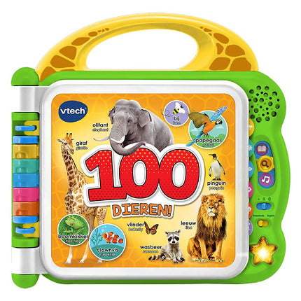 Vtech Baby Boekje Mijn Eerste 100 Woordjes Dieren - Vtech - Babywinkel - 3417766095428