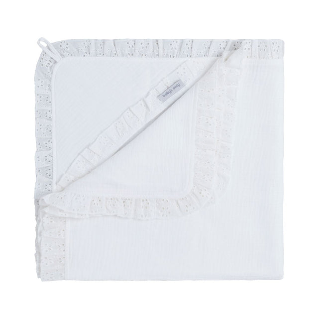 Baby's Only Wrap Blanket Calm White